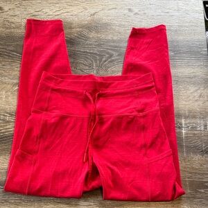 ZYIA Active Red Women's Leggings Size 4